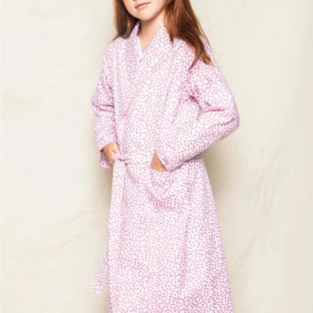 Petite Plume Pink Hearts Robe 💕